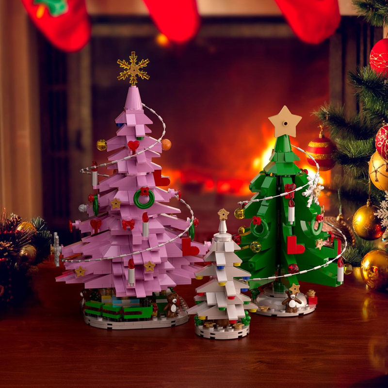 Pink led christmas tree lights hotsell